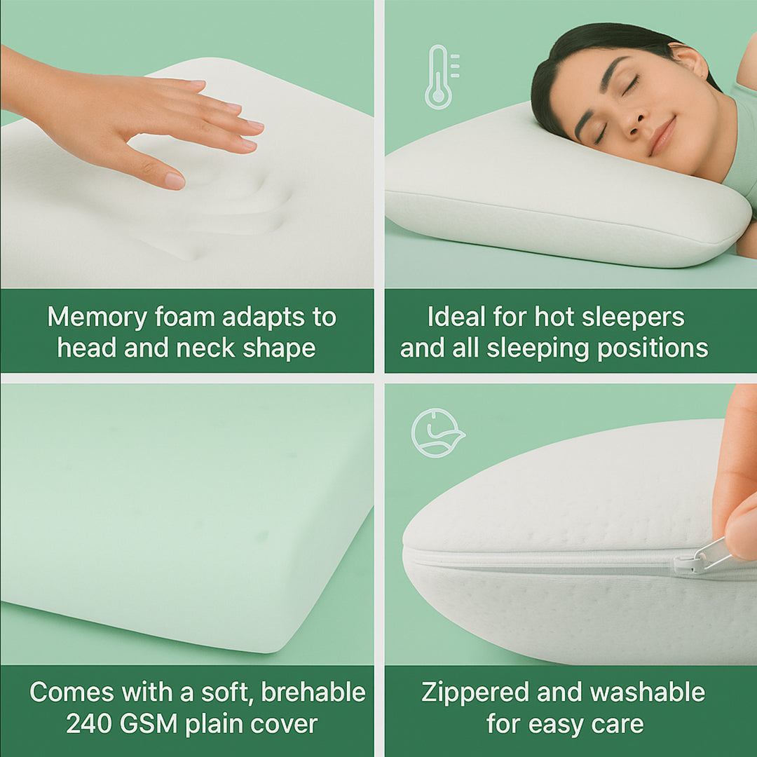 Gel Memory Foam Pillow