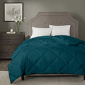 100 GSM AC Summer Comforter |Teal | Microfiber & Lightweight|