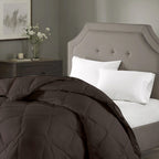 100 GSM Summer Season AC Comforter |Dark Grey| Microfiber & Lightweight|