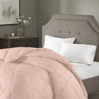 100 GSM AC Summer Comforter |Peach| Microfiber & Lightweight|