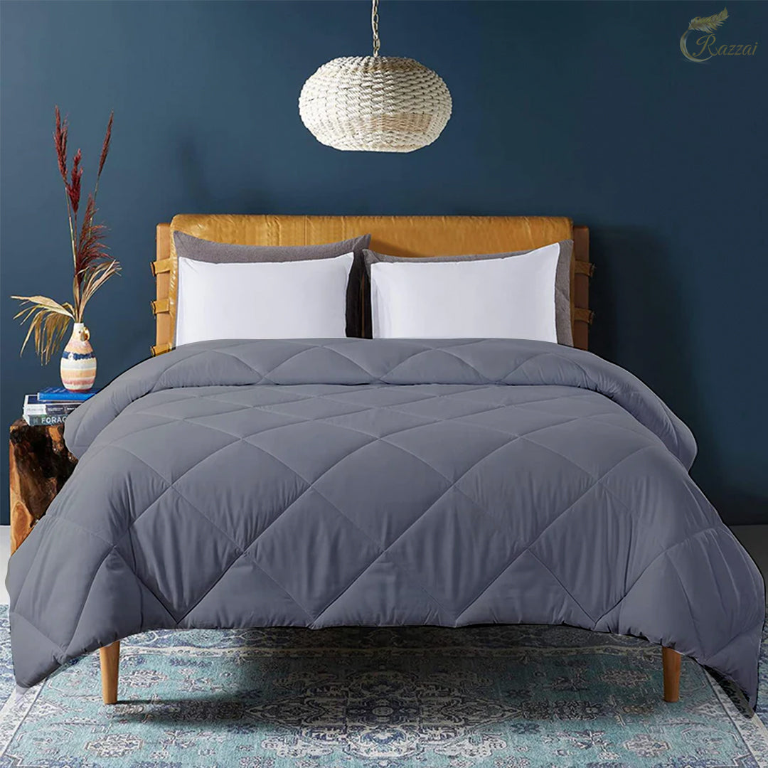 ac comforters silver