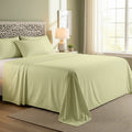 Ivory Cotton Flat Bedsheet – Modern, Soft & Effortlessly Stylish