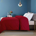 150 GSM Soft AC Comforter | Microfiber & Lightweight |Burgundy|