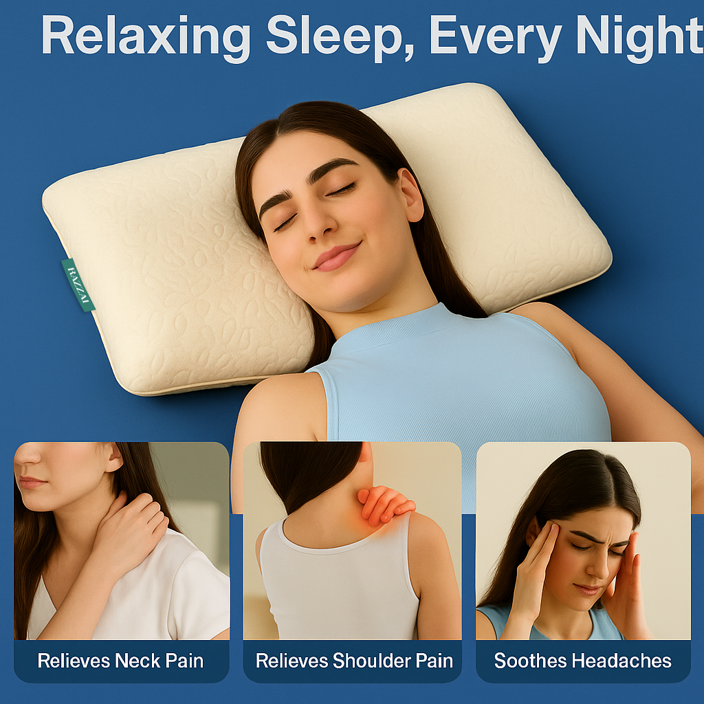Slim Memory Foam Pillow