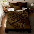 Beige Microfiber Flat Sheet  With Two Pillow Cover – Fade-Resistant & All-Season Comfort