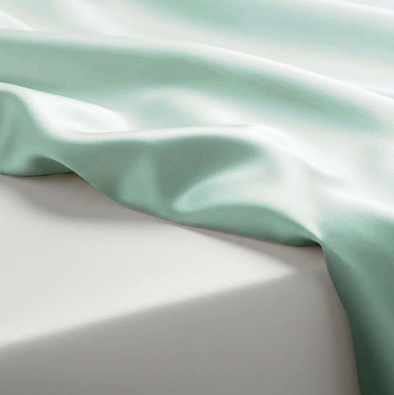 French Grey Satin Flatted Bedsheet – Smooth, Elegant & Comfortable