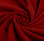 Burgundy Microfiber Flat Sheet With Two Pillow Cover – Fade-Resistant & All-Season Comfort