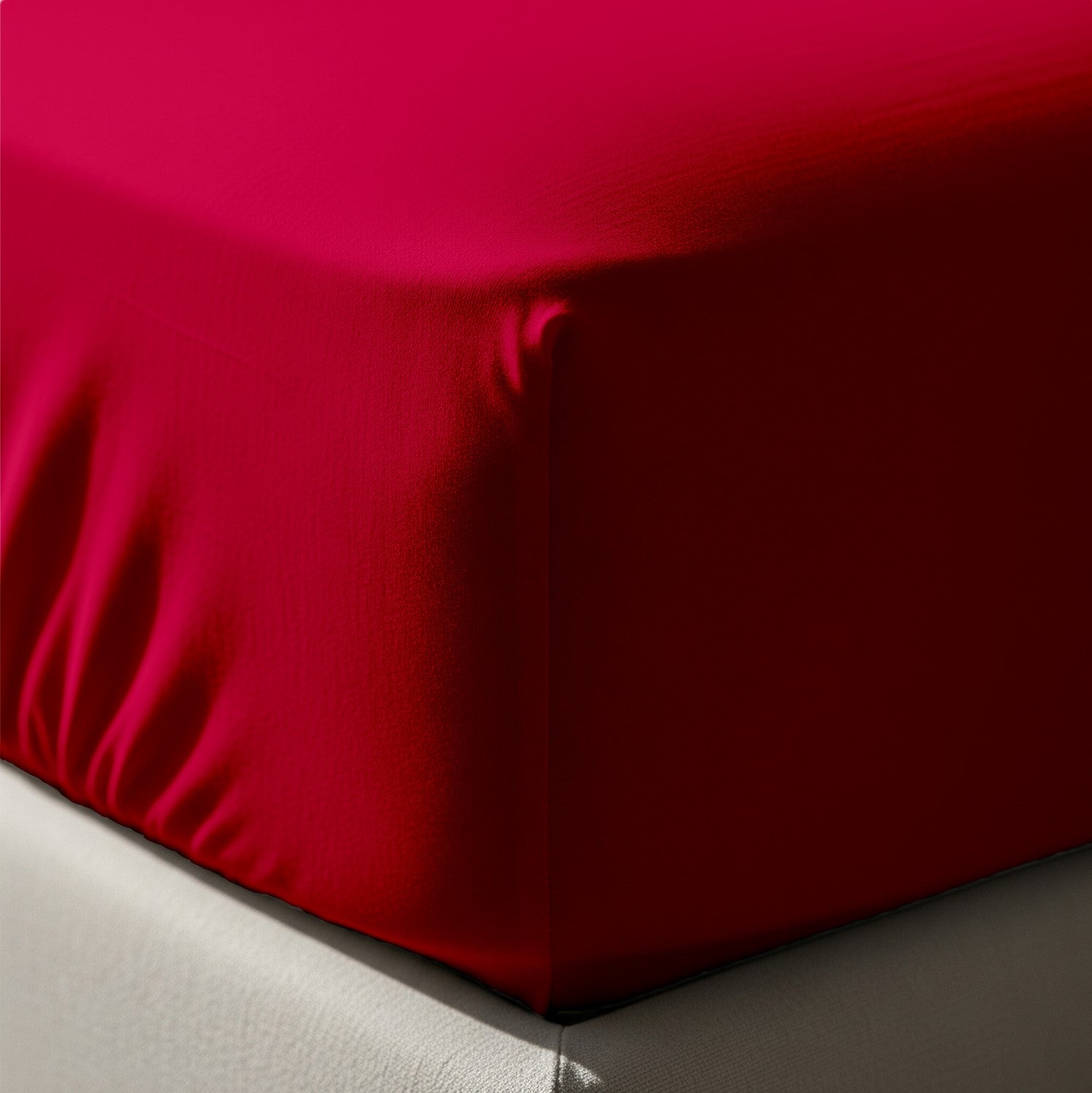 Hot Pink Fitted Cotton Bedsheet With Two Pillow Cover  – Luxurious, Soft & Long-Lasting