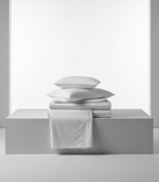 White Cotton Flat Bedsheet – Modern, Soft & Effortlessly Stylish