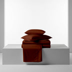 Brown Cotton Flat Bedsheet – Modern, Soft & Effortlessly Stylish