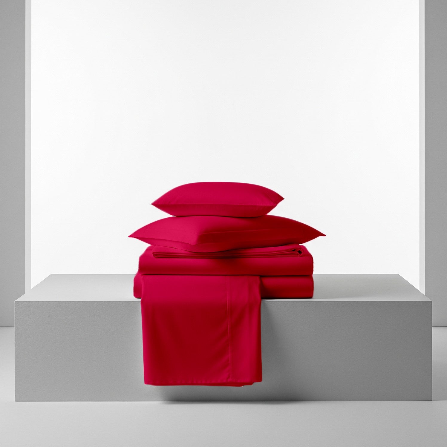 Hot Pink Cotton Flat Bedsheet – Modern, Soft & Effortlessly Stylish