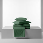 Emerald Cotton Flat Bedsheet – Modern, Soft & Effortlessly Stylish