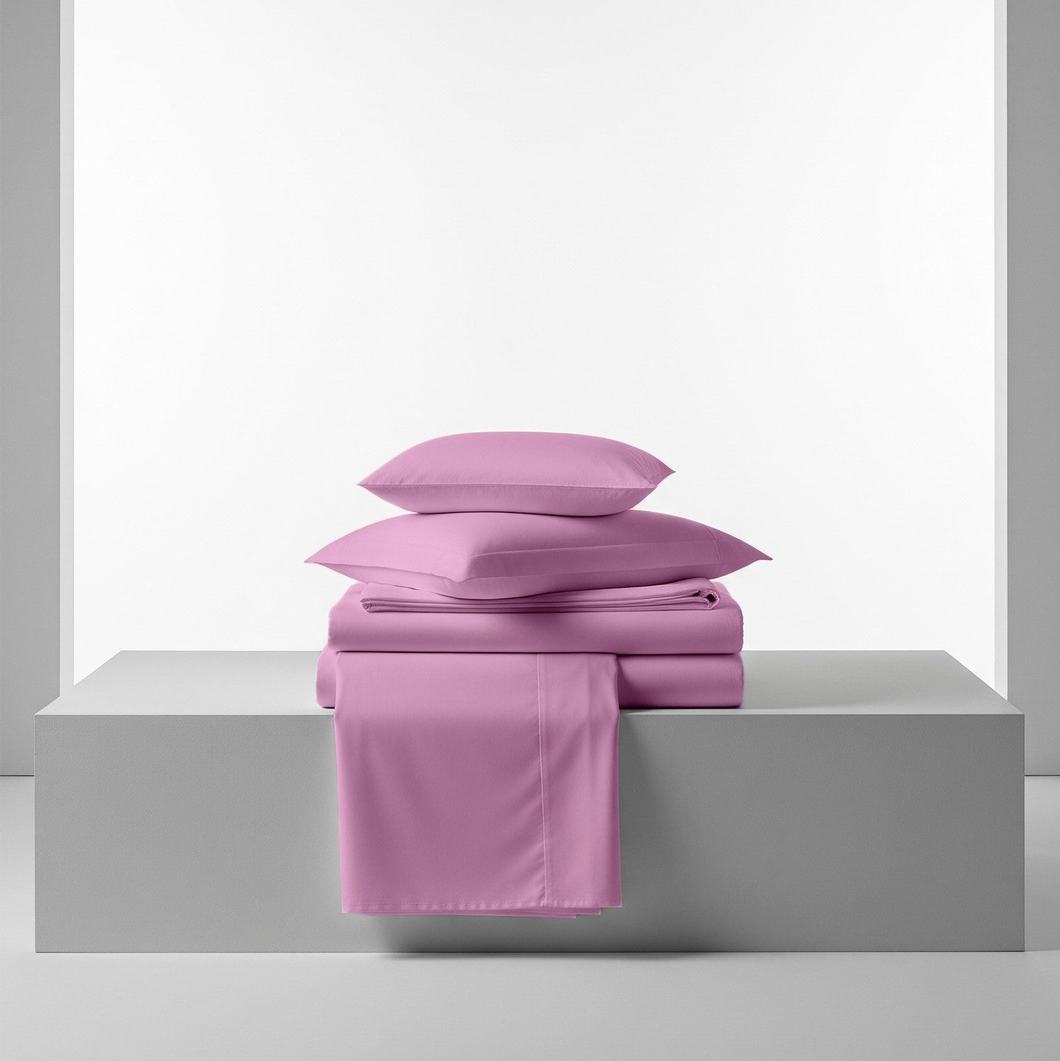 Baby Pink Cotton Flat Bedsheet – Modern, Soft & Effortlessly Stylish