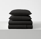 Dark Grey Microfiber Flat Bedsheet With Two Pillow Cover – Fade-Resistant & All-Season Comfort