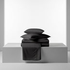 Dark Grey Cotton Flat Bedsheet – Modern, Soft & Effortlessly Stylish