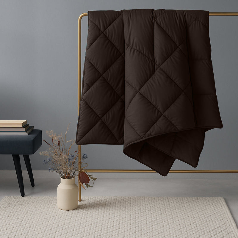 Lightweight ultra-soft comforter with premium cloud-inspired sleep experience( dark grey)