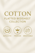 Aqua Blue Cotton Flat Bedsheet – Modern, Soft & Effortlessly Stylish