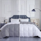  300 GSM Comforter – Everyday Use Lightweight Quilt (silver white)