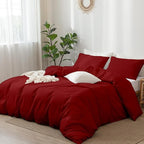 Razzai Super Soft Microfiber Piece Razzai Cover/ Duvet Cover and 2 Pillow Cover (18X28 Inches)