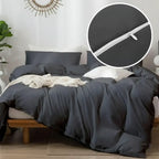 Razzai Super Soft Microfiber Razzai Cover/ Duvet Cover and 2 Pillow Cover (18X28 Inches)