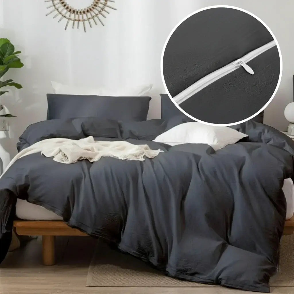 Razzai Super Soft Microfiber Razzai Cover/ Duvet Cover and 2 Pillow Cover (18X28 Inches)