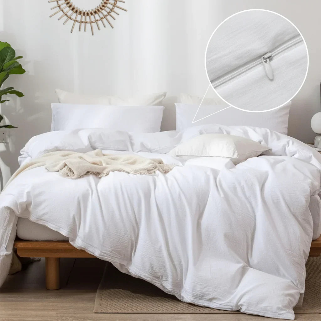 Razzai Super Soft Microfiber Piece Razzai Cover/ Duvet Cover and 2 Pillow Cover (18X28 Inches)