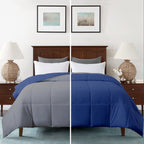 comforter blanket for winter silver medium blue #Blue