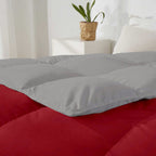 reversible heavy comforter with smooth finish
